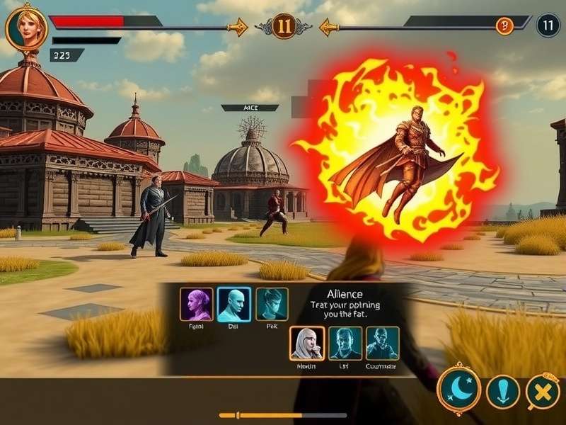 Exalted Monarch S Way gameplay screenshot showing strategic battle